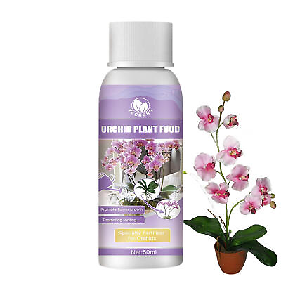 Orchid Fertilizer 50ml Plant Growth Enhancer Fertilizer Plant Food $7.55