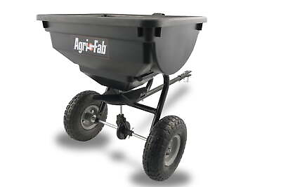 Behind Broadcast Spreader Tow Hopper Fertilizer Seed Atv Lawn Tractor Pull 85Lb. $114.99