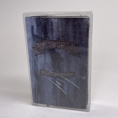 #ad Bon Jovi New Jersey Audio Cassette Tape 1988 Metal Rock Canada Import $12.99