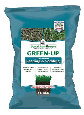 Jonathan Green #11540 Green Up Fertilizer for Seeding amp; Sodding 5lb bag 1.5M $22.91