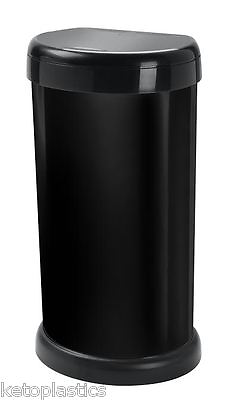 #ad #ad 42L BLACK KITCHEN BIN TOUCH TOP OPENING MODA GBP 27.99