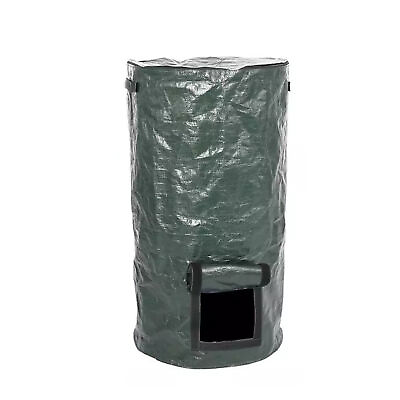 #ad Leaf Waste Large Capacity Eco friendly Garden Compost Bag Collapsible Waste $12.96