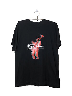 #ad #ad BRYAN ADAMS Tour T Shirt Concert VINTAGE Tour Pop Rock Ontario Tee $63.00
