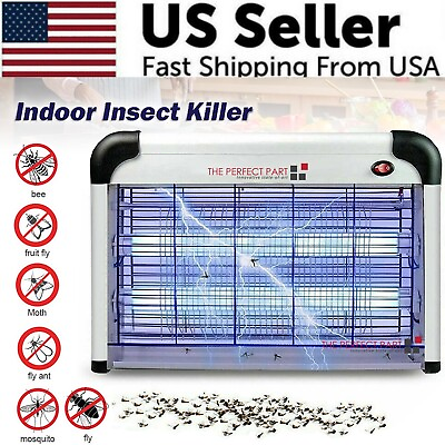 Lamp Insect Killer Mosquito Zapper Bug Pest Fly Trap Electric Indoor Light Lawn $32.89