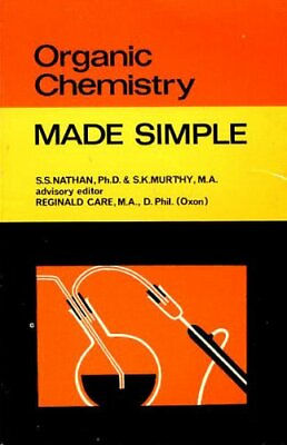 Organic Chemistry Made Simple Books by Murthy S. K. Paperback Book The Fast $6.36