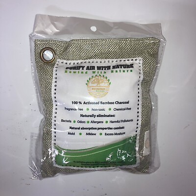 #ad Rewind Air Purifying Bag Purifier Nature Fresh Charcoal Bamboo Mold Freshener $13.50