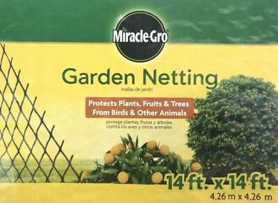 Bond Manufacturing Miracle Grow Garden Netting Black $14.99