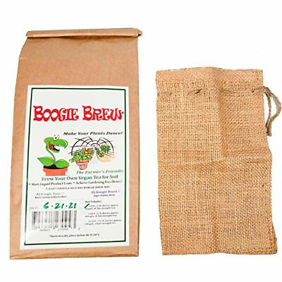 #ad #ad Boogie Brew Compost Tea Heavy Harvest 2Part Formula 3Lb Plants Organic Nutrients $63.61