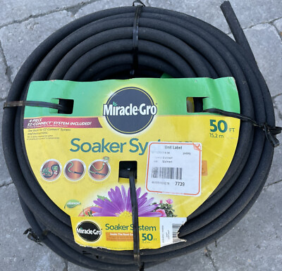 MIRACLE GRO SOAKER SYSTEM NEW 3 Rolls $61.99