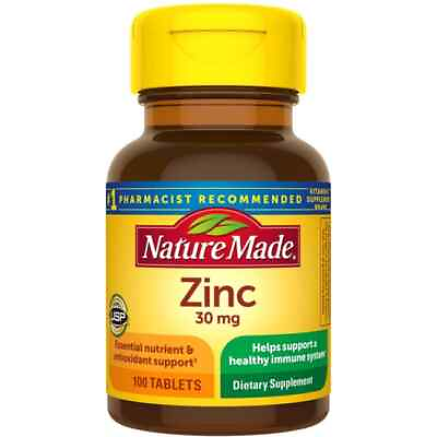 #ad Nature Made Zinc 30 mg 100 Tabs $8.53