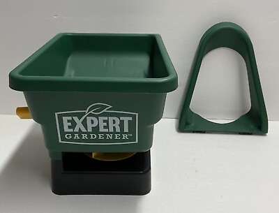 #ad New Expert Gardener Handheld Spreader Covers Up To 1100 Square Feet Calibrated $11.20