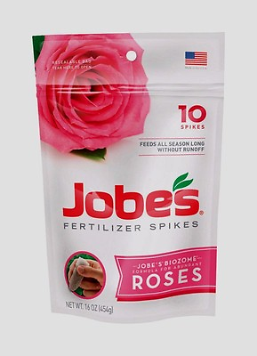 #ad JOBE#x27;S Fertilizer Spikes For Rose Blooms Plants 10 pk 9 12 9 Organic 04102 New $21.28