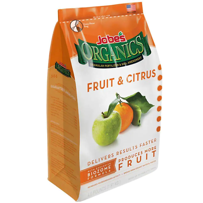 #ad #ad 4 lb. Organic Granular Fruit and Citrus Fertilizer with Biozome OMRI Listed $12.99