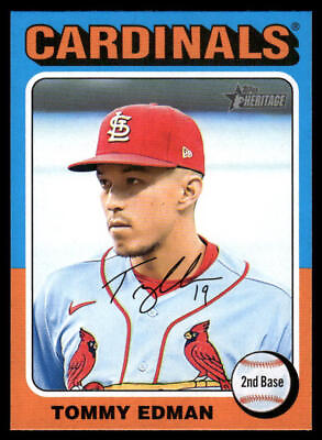 #ad 2024 Topps Heritage MINI Tommy Edman #436 St. Louis Cardinals $1.99