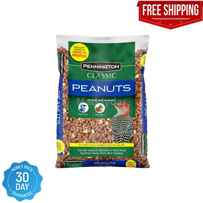 #ad Pennington Shelled Peanuts Wildlife and Wild Bird Food 5 lb. Bag $15.66