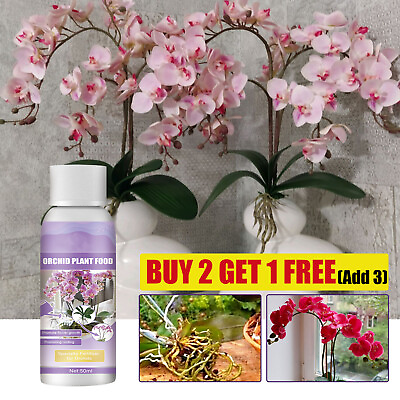 #ad 50ml Orchid Fertilizer Liquid Orchid Plant Food Growth Enhancer Fertilizer US $4.99