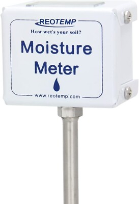 #ad SOIL MOISTURE METER For Garden Compost Plant Farm Lawn With 15 Inch Stem REOTEMP $51.11