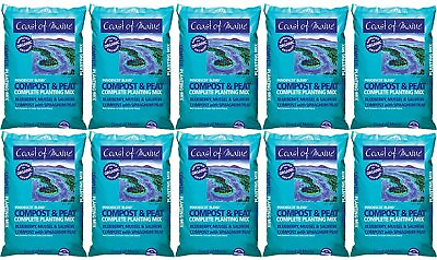#ad Coast of Maine P1 Penobscot Blend Compost and Peat Moss 1 cu ft 10 Pack $251.26
