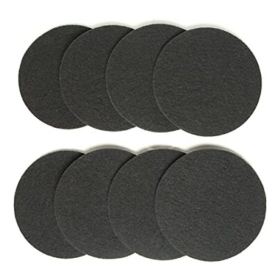 8 Pack Charcoal Filters Sheet Black For Compost Bucket $22.29