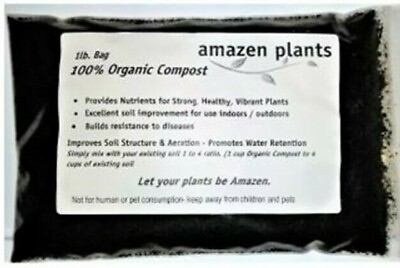 #ad #ad 100% Organic Compost in 1 lb Bags. Perfect for indoor outdoor plants $18.45
