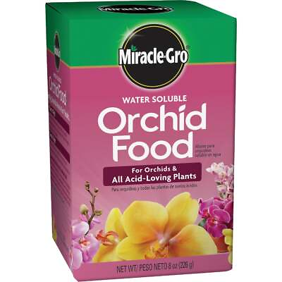 #ad Miracle Gro 8 Oz. Water Soluble Orchid Food 1001991 Pack of 12 Miracle Gro $85.86