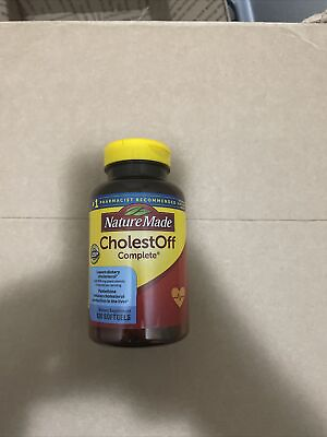 #ad Nature Made CholestOff Complete Softgels 120 Count Exp. 01 2025 $27.96