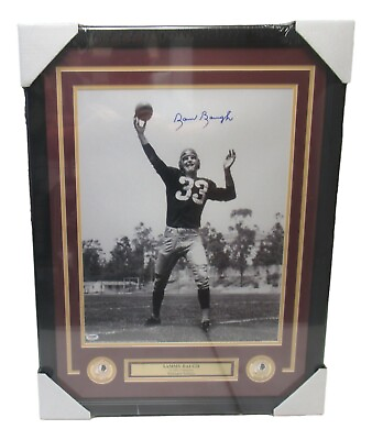 #ad Sammy Baugh Signed Autographed 16x20 Photo Framed Redskins PSA DNA P26513 $249.00