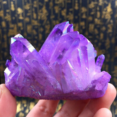 Amethyst Purple Natural Crystal Quartz Cluster Gem Healing Specimen Amethyst Gem $9.48