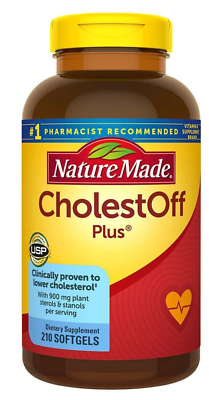 #ad Nature Made Cholest Off Plus 210 Softgels $31.79