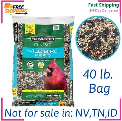 #ad Pennington Bird Seed Classic Wild Bird Feed 40 lb Bag NEW $29.21
