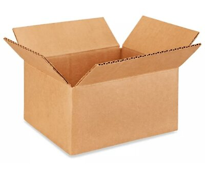 100 8x6x4 Cardboard Paper Boxes Mailing Packing Shipping Box Corrugated Carton $44.45