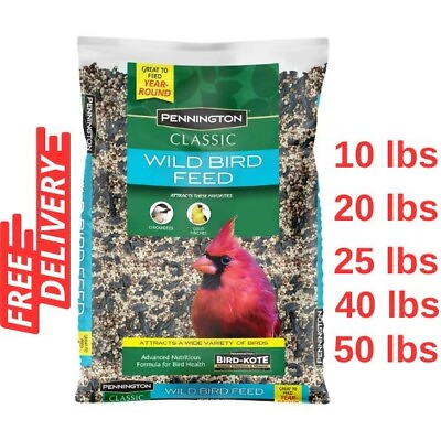 #ad 10 20 25 40 50 lb.Bag Pennington Classic Wild Bird Feed and Seed $38.69
