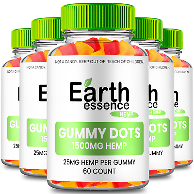 #ad Earth Essence Gummy Dots Official Formula 5 Pack $99.95