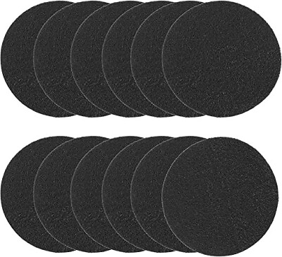 #ad #ad 12 Pack Compost Bin Charcoal Filters Round Compost Bucket 6.7 inches 10mm thick $13.50