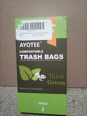 #ad #ad 75 Counts AYOTEE Mini Garbage Bags 1.2 Gallon Small Compostable Trash Bags ... $13.99