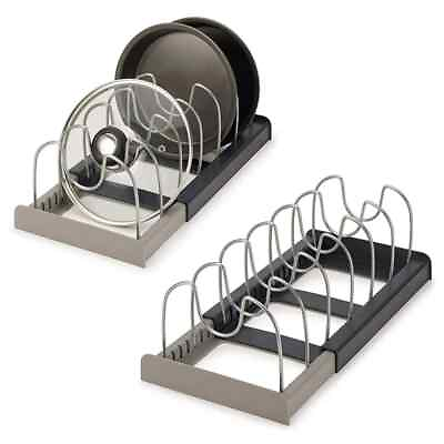 #ad #ad Kitchen Organizer Kitchen Holder Pans Pots Lid Organizer Rack 7 10 Dividers $28.39
