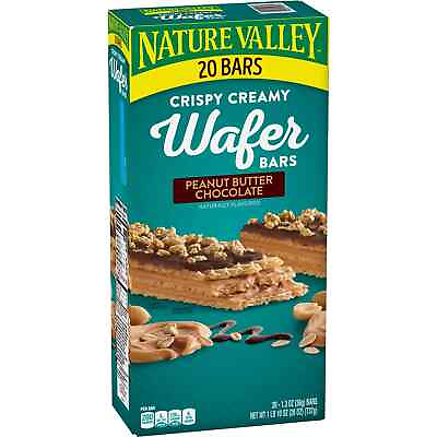 Nature Valley Peanut Butter Chocolate Wafer Bar 20 ct. $17.99