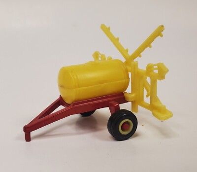 Diecast Implemets PULL BEHIND SPRAYER Yellow Red 1 64 NICE LOOSE ERTL LLO8 $13.99