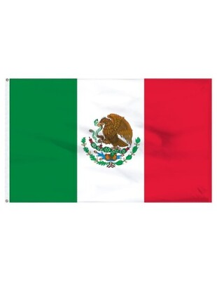 #ad #ad Mexico 3#x27; x 5#x27; Outdoor Nylon Flag $50.47