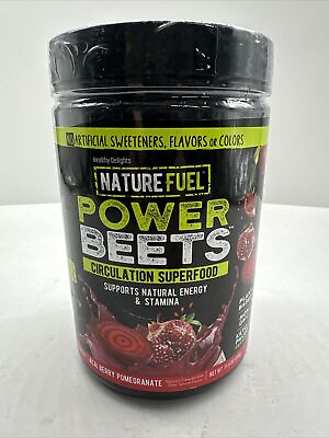 #ad Nature Fuel Power Beets Circulation Superfood Juice Powder 60 Servings 11 25 $23.99