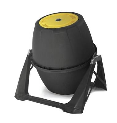 #ad 48 Gal Tumbling Garden Composter UVA Inhibitors Heavy Duty Stand Dual Latch Lid $173.00