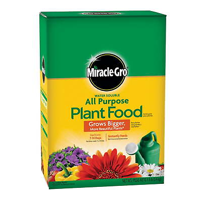 #ad Miracle Gro Water Soluble All Purpose Plant Food 7.5 lb. $18.97