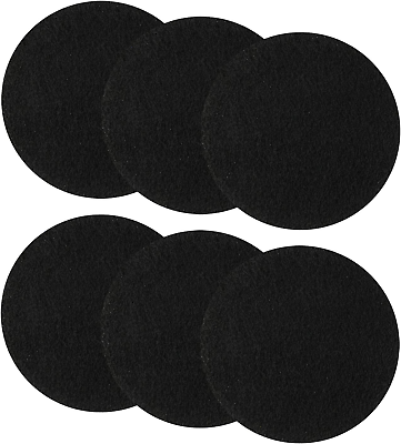 #ad #ad 6 Pcs Activated Carbon Compost Bin Filters Kitchen Bin Replacement Filters 6.25quot; $14.51