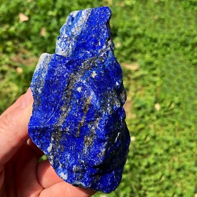 #ad #ad Blue Lapis Lazuli Crystal Gemstone Healing Polished Quartz Rough Mineral Reiki $11.99