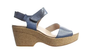 #ad Earth Womens Khaya Kella Blue Ankle Strap Heels Size 9 $14.78