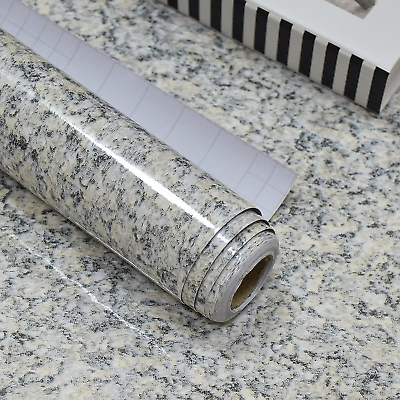 Granite Contact Paper Peel and Stick Countertops for Kitchen Countertop Contact $13.74