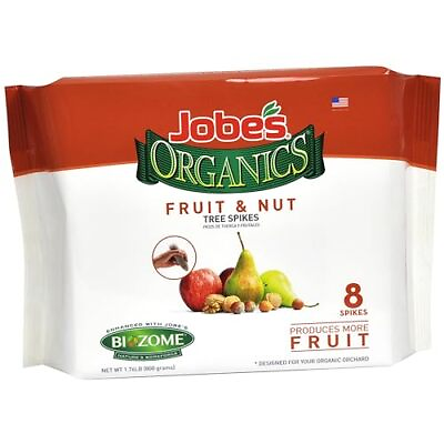 #ad Jobe’s Organics 01213 Tree Spikes for Fruit and Nuts 8 Spikes $17.59