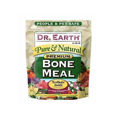 Dr. Earth Bone Meal Organic Fertilizer 3 15 0 2.5 Lb. Box $17.99
