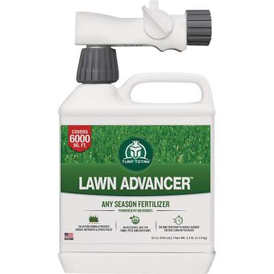 #ad Turf Titan Lawn Advancer 32 Oz. 6000 Sq. Ft. 2 7 7 Lawn Fertilizer TTLA326KR $22.54