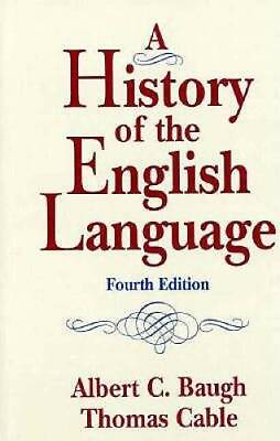 #ad #ad History of the English Language A Hardcover By Baugh Albert C ACCEPTABLE $5.42